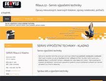 Tablet Screenshot of fillaus.cz